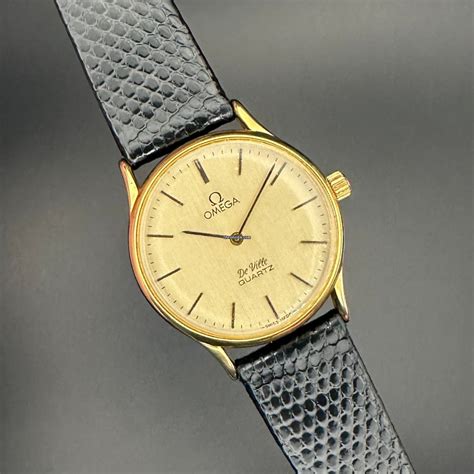 omega de ville vintage quartz.